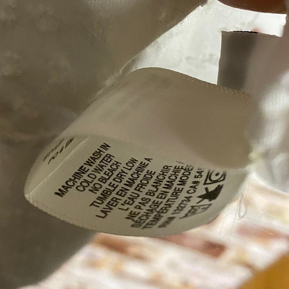 Anthropologie Cloth & Stone Pure Tencel Textured Ruffle One Shoulder Dress - Picture 8 of 9